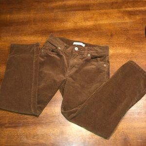 Gymboree Boys size 6 brown corduroy pants